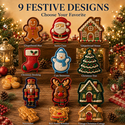 🔥😍 Letzter Tag: 49 % Rabatt – 🎄 Weihnachts-Mini-Pie-Formen-Kollektion mit 9 Designs | Wiederverwendbare Prägeformen für detailreiche Weihnachtsmann-, Schneemann-, Rentier-, Tannenbaum- & Festtags-Pies 🥧✨
