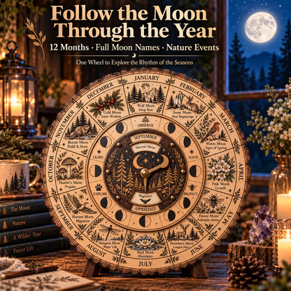 🌙🌲Moon & Nature Observation Wheel🌕