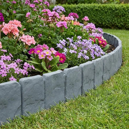 Faux Stone Garden Edging Border! ♻️
