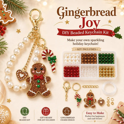 🎄✨ Holiday Bead-It-Yourself Charm Kit – Festive Keychains & Bag Accessories