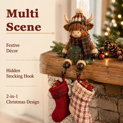🔥 Last Day 49% OFF - Christmas Stocking Holder Shelf Sitters (📦Buy 2 Free Shipping)