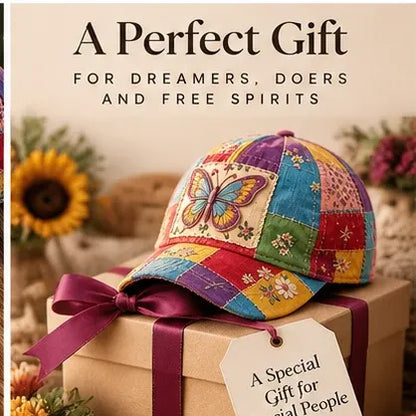 🎁 Coat of Many Colors — Country Queen Butterfly Cap