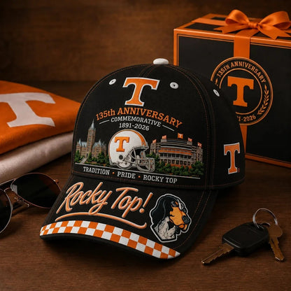 🇺🇸 Last Day Promo: 49% OFF🐶Rocky Top 135th Anniversary Commemorative Cap🏈