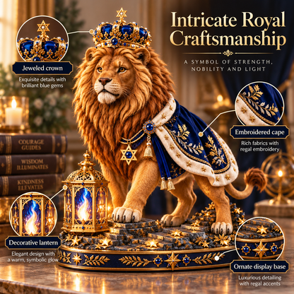 🕎 Guardian of Light Lion of Judah Figurine