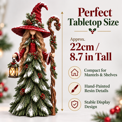 🧙‍♀️🎄Magical Christmas Witch Figurines