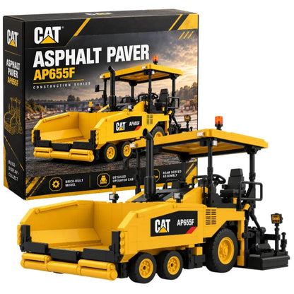 Heavy-Duty Asphalt Paver Building Block Set