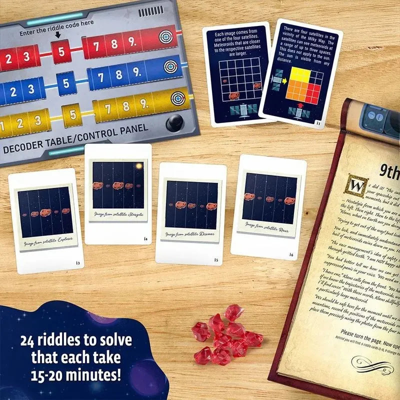 🎄 LAST DAY 49% OFF – 24-Day Cosmic Escape Room Advent Calendar🧩🚀