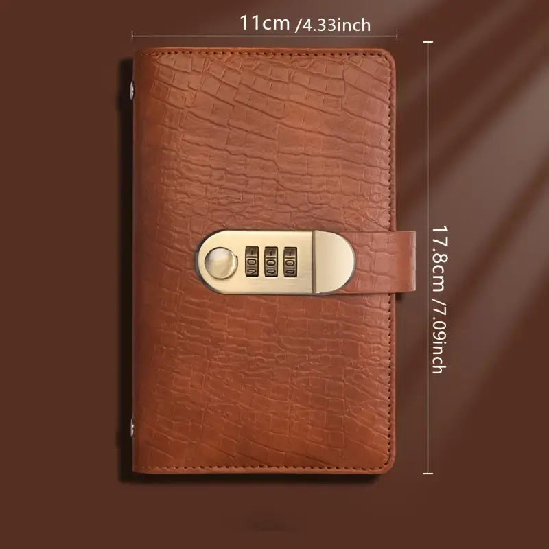 🔥 49% OFF – Lockable A6 Savings Notebook with 3-Digit Combination Lock 💰