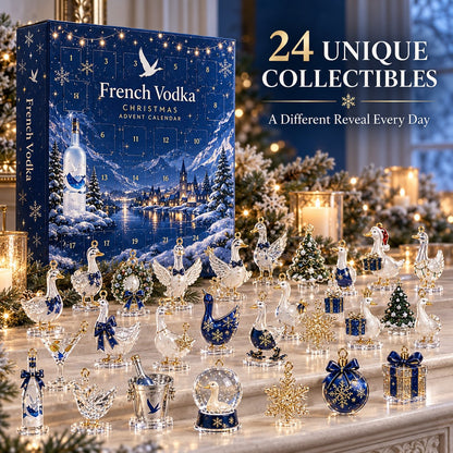 30th Anniversary Winter Blue Swan Advent Calendar | 24-Day Luxury Countdown Gift Box 🦢✨