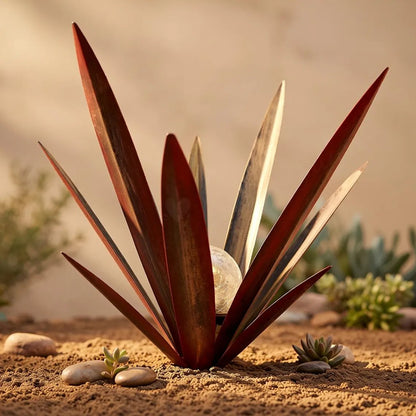 🔥LAST DAY 50% OFF✨Glowing Solar Agave Garden Light🌿