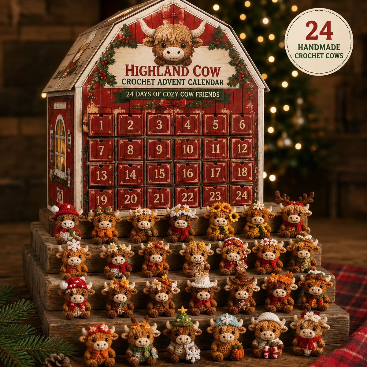 Highland Cow Christmas Gift