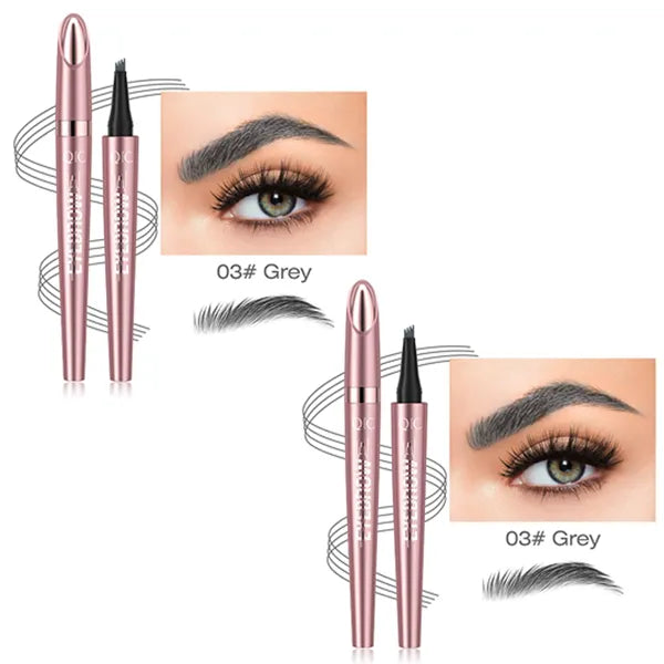 🎁Buy 1 Get 1 Free✨Waterproof Micro-Fork Eyebrow Pencil, Long-Lasting Brow Pen for Natural Hair-Like Strokes