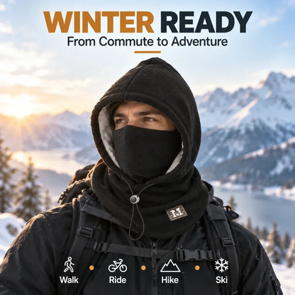 Winter-Fleece-Sturmhaube – 3-in-1-Gesichts- und Nackenwärmer