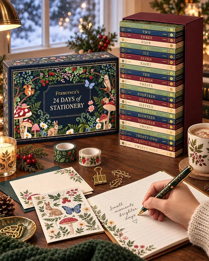 24-Day Stationery Advent Calendar 2026 – Christmas Gift Set