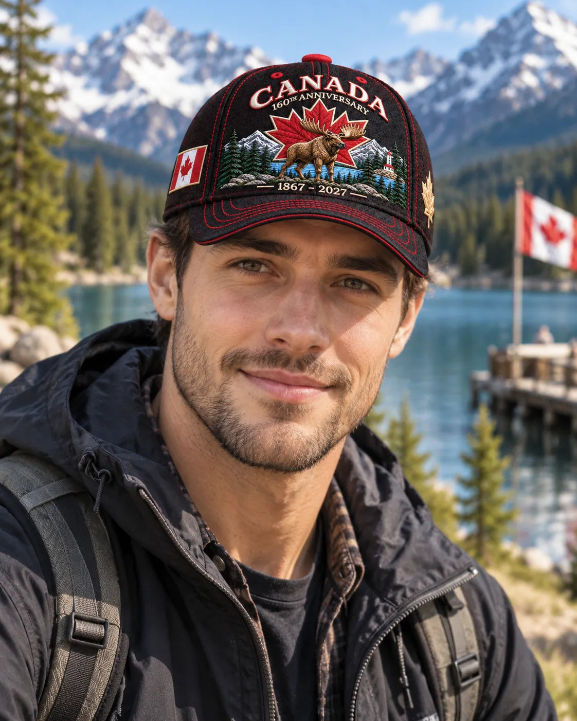 💝LAST DAY 70% OFF - 🍁🇨🇦 Canada 1867–2027 Legacy Cap – 160th Anniversary Embroidered Collector Edition