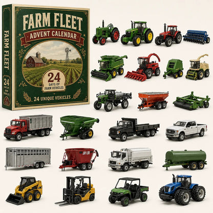🚧Build the Fleet Collection 24-Day Vehicle Advent Calendar Series | ✨A New Adventure Every Morning