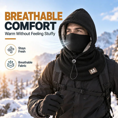 Winter-Fleece-Sturmhaube – 3-in-1-Gesichts- und Nackenwärmer