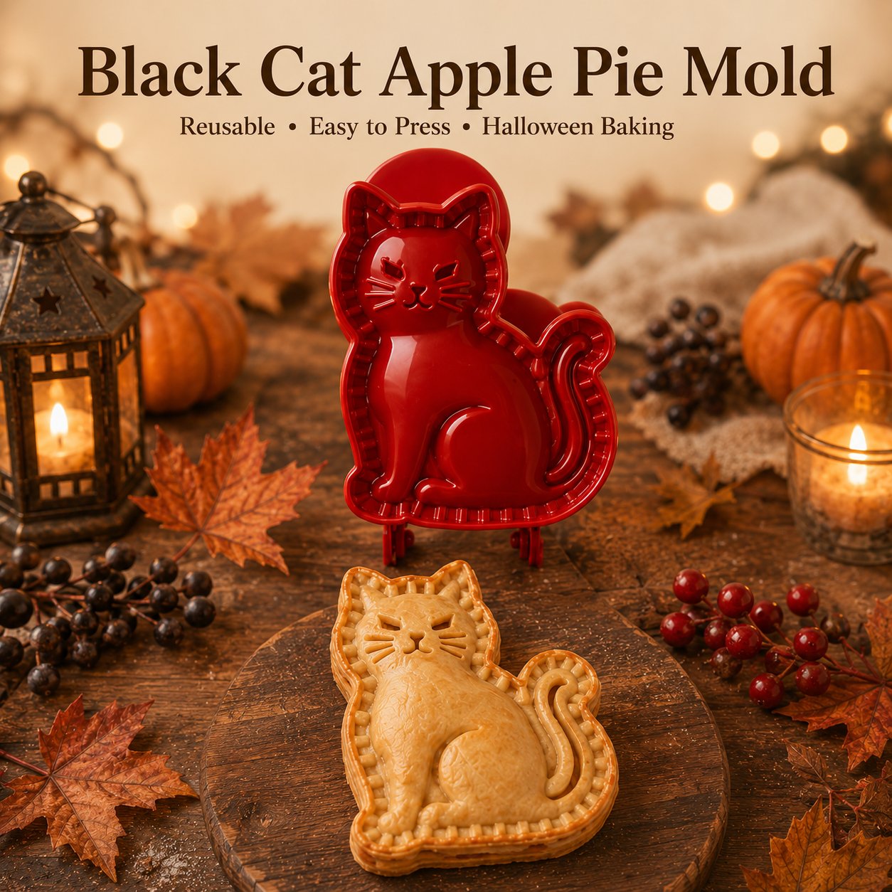 8-Piece Halloween Mini Hand Pie Mold Set
