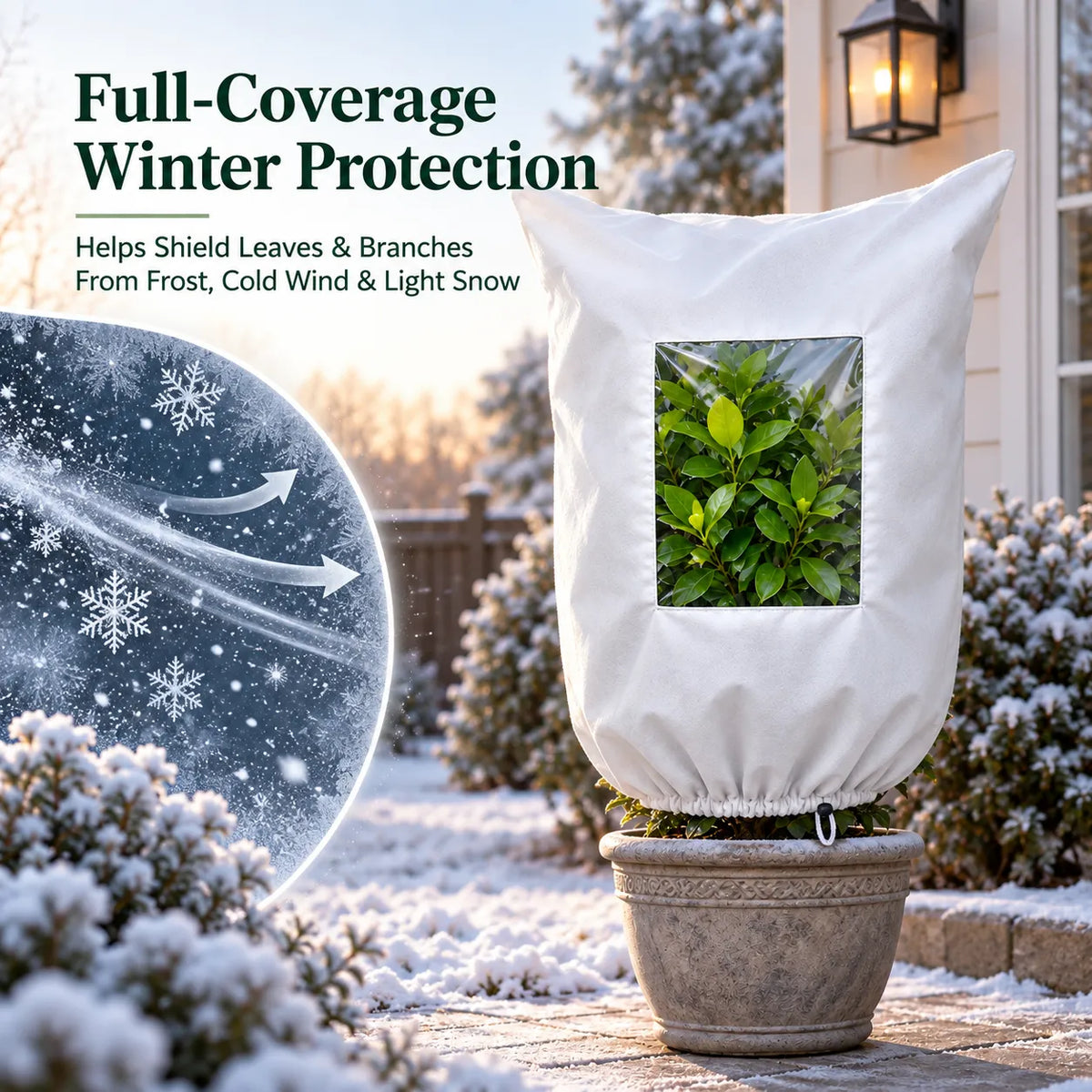 ❄️🌿 Winter Garden Shield Cover – Frost & Cold Protection for Outdoor Plants
