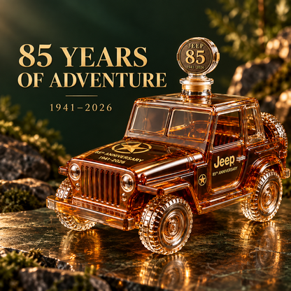 Jeep 85th Anniversary Whiskey Decanter