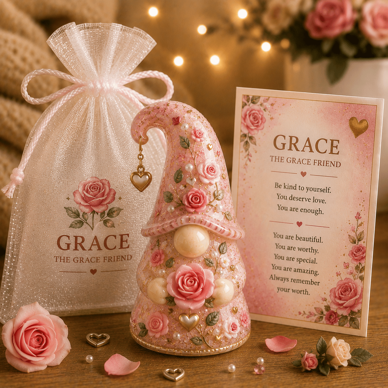 Emotional Support Gnome Gift Set