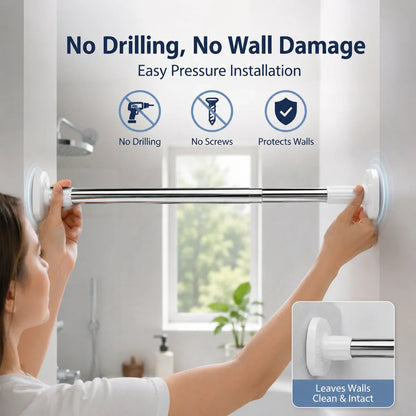 🔥LAST DAY 49% OFF🏠Drill-Free Adjustable Rod