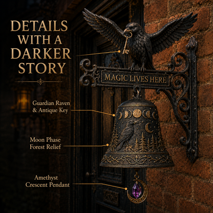 🐦‍⬛Enchanted Raven Academy Bell🔔