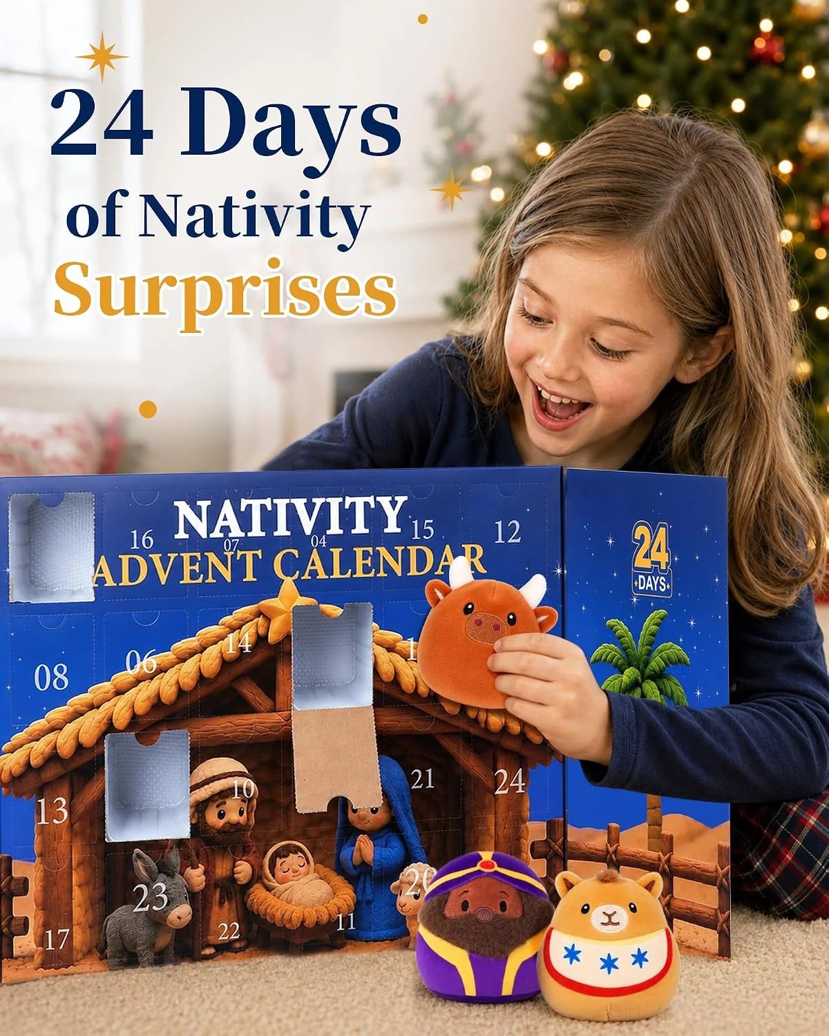 🔥Last Day 49% OFF - ✝️🌟 Journey to Bethlehem™ — 24 Days of the Nativity🙏