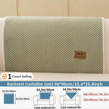 Removable Sofa Cover, Non-Slip Polyester
