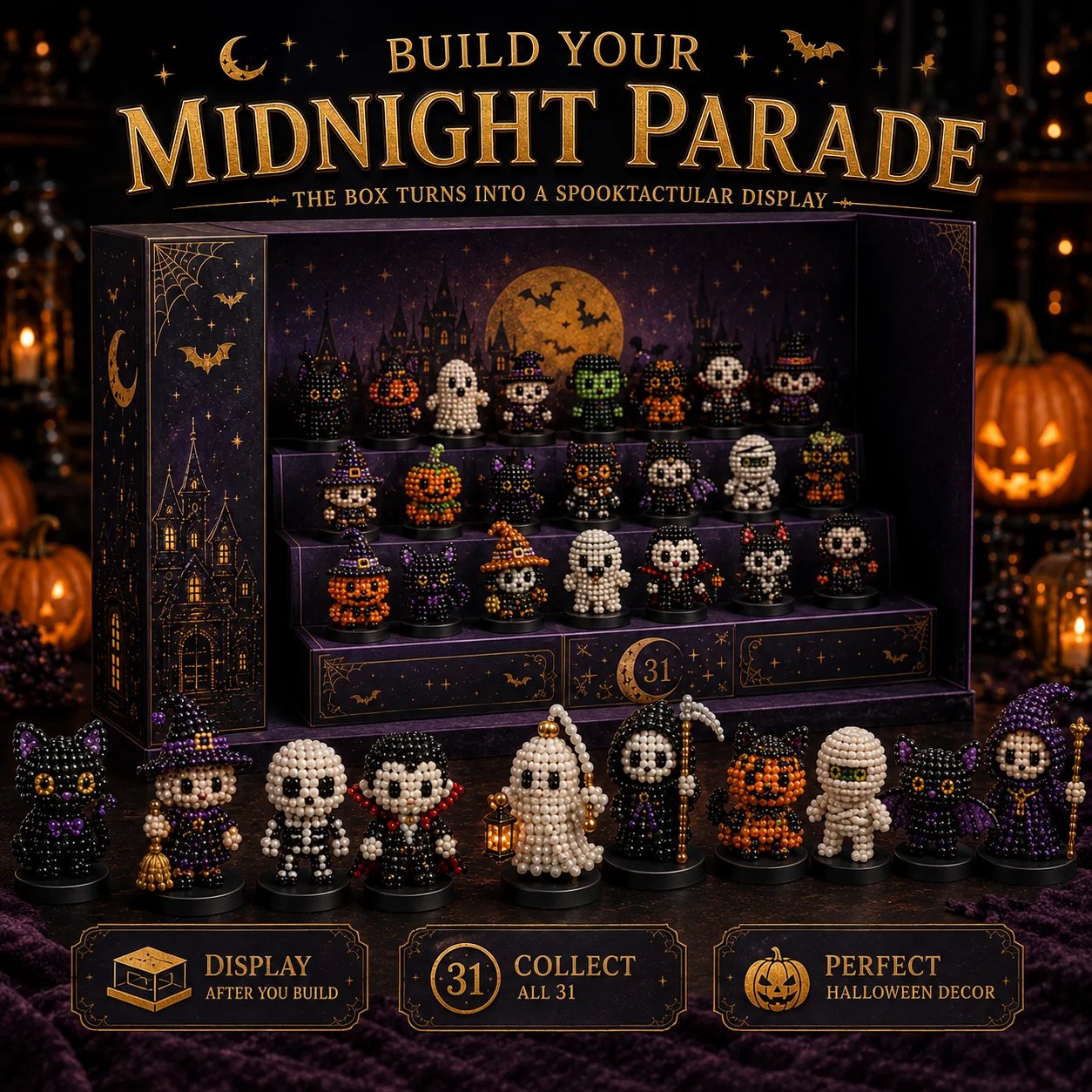 🔥🎃 Hollowmoon 31-Night Jewel-Bead