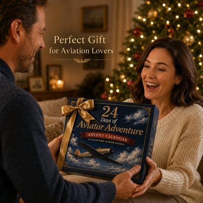 CHRISTMAS KICKOFF 49% OFF – 2026 Days of Aviator Adventure Blind Box – 24‑Day Festive Countdown, Aviator‑Themed Collectible Figures Blind Box – Gift For Aviation Lovers