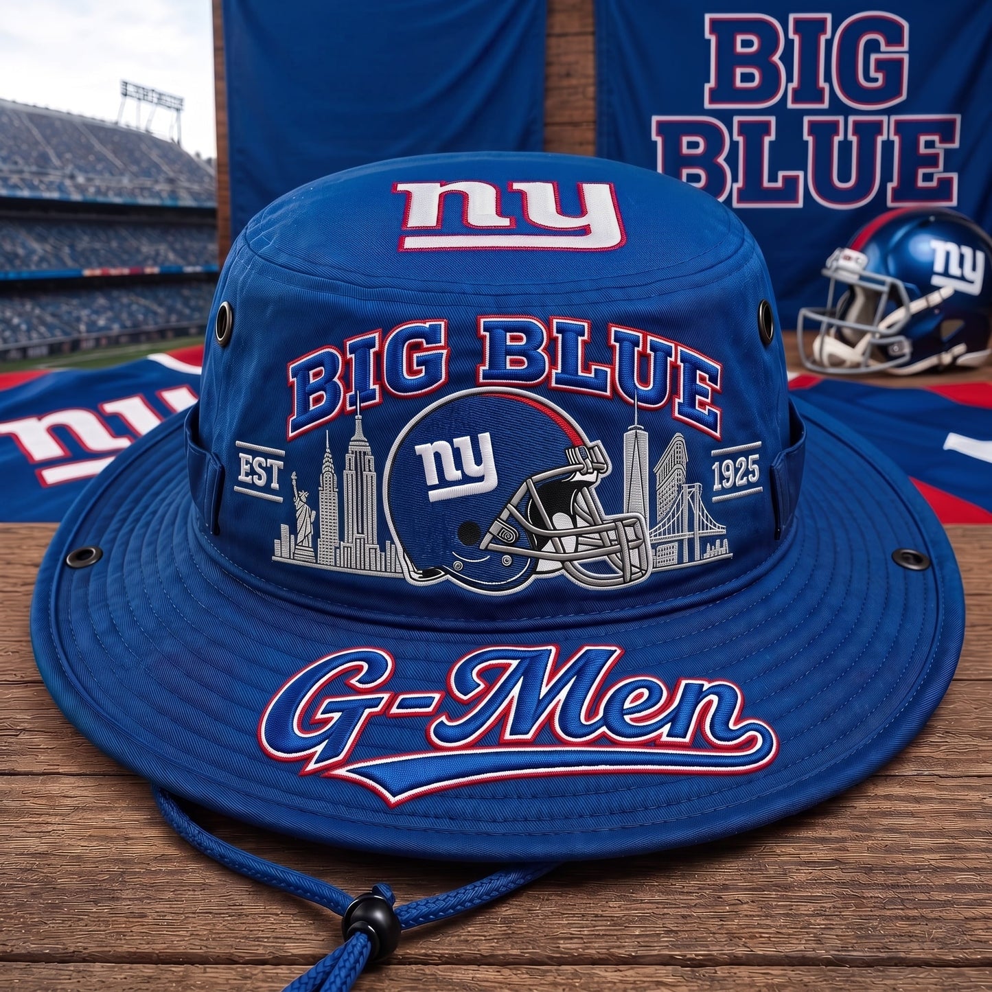 🇺🇸 Last Day Promo: 49% OFF🏈Big Blue Boonie Hat