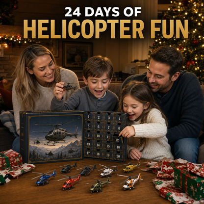 2026 Helicopter Legends Advent Calendar – 24 Days of Collectible Helicopter Surprises