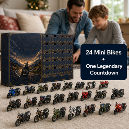 2026 Motorcycle Legends Advent Calendar – 24 Days, 24 Mini Motorcycles, 24 Legendary Rides