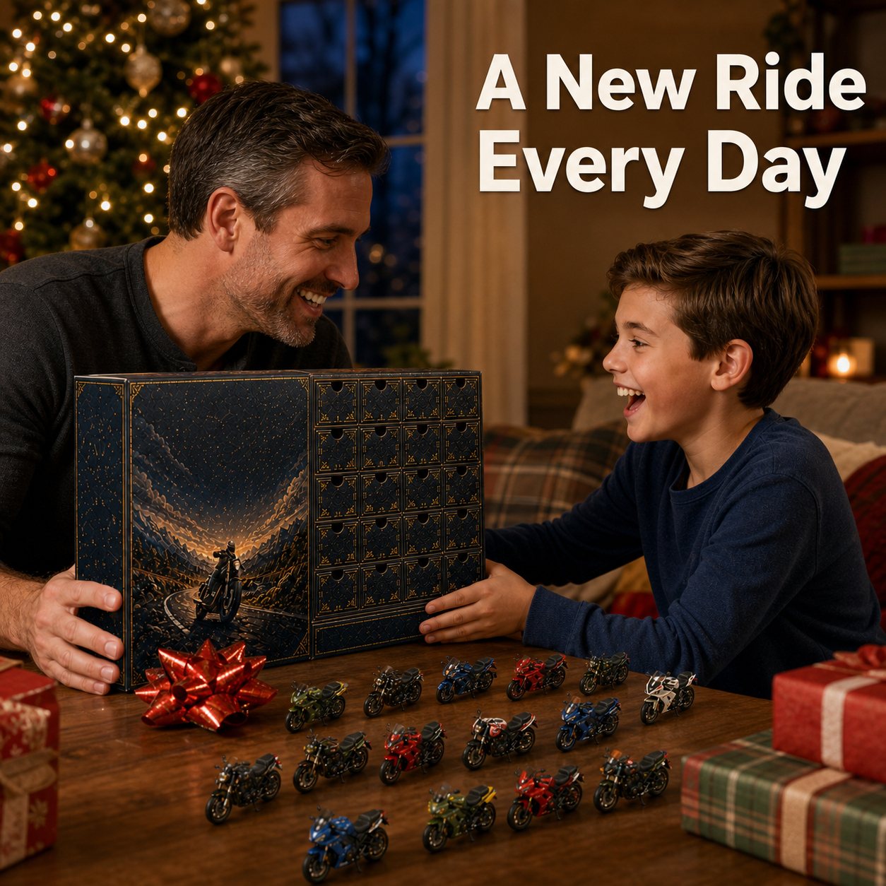 2026 Motorcycle Legends Advent Calendar – 24 Days, 24 Mini Motorcycles, 24 Legendary Rides