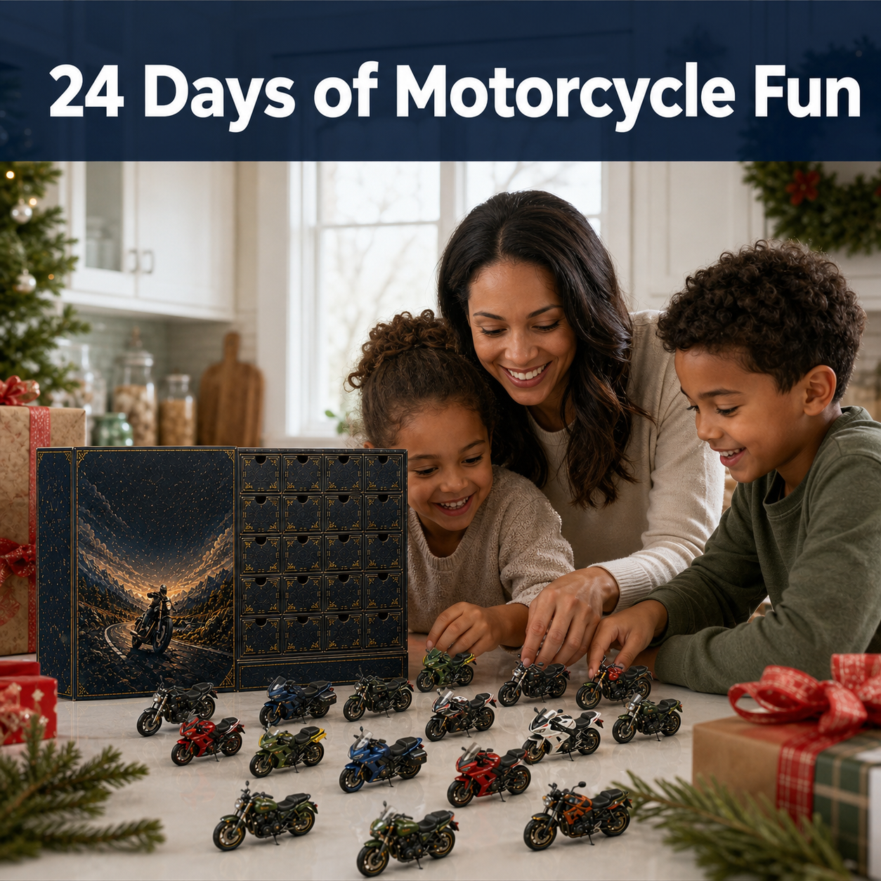 2026 Motorcycle Legends Advent Calendar – 24 Days, 24 Mini Motorcycles, 24 Legendary Rides