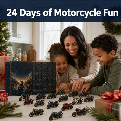 2026 Motorcycle Legends Advent Calendar – 24 Days, 24 Mini Motorcycles, 24 Legendary Rides