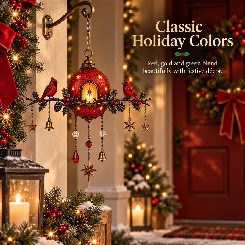 Classic red gold and green holiday colors