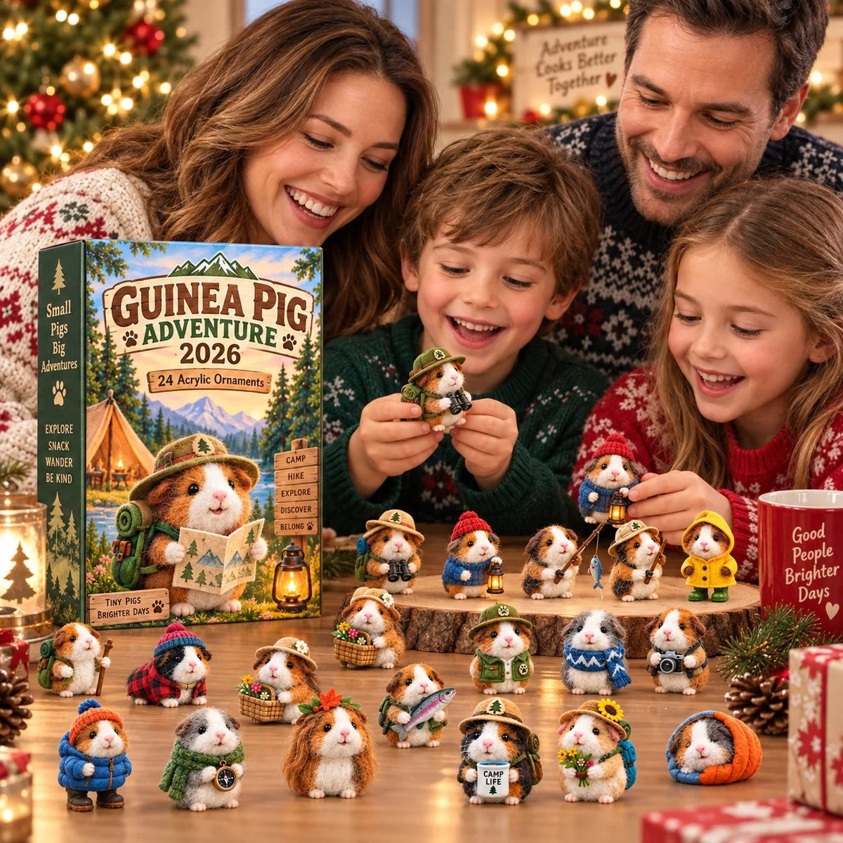 🐹🌲 24 Days of Tiny Adventures – Guinea Pig Christmas Collector Countdown 2026