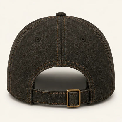 ⏳ Last Day 69% OFF – 🏕️ Bigfoot Country Heritage Cap | Vintage-Washed Embroidered Outdoor Hat with Adjustable Fit 🌲 (🧢100% Cotton)