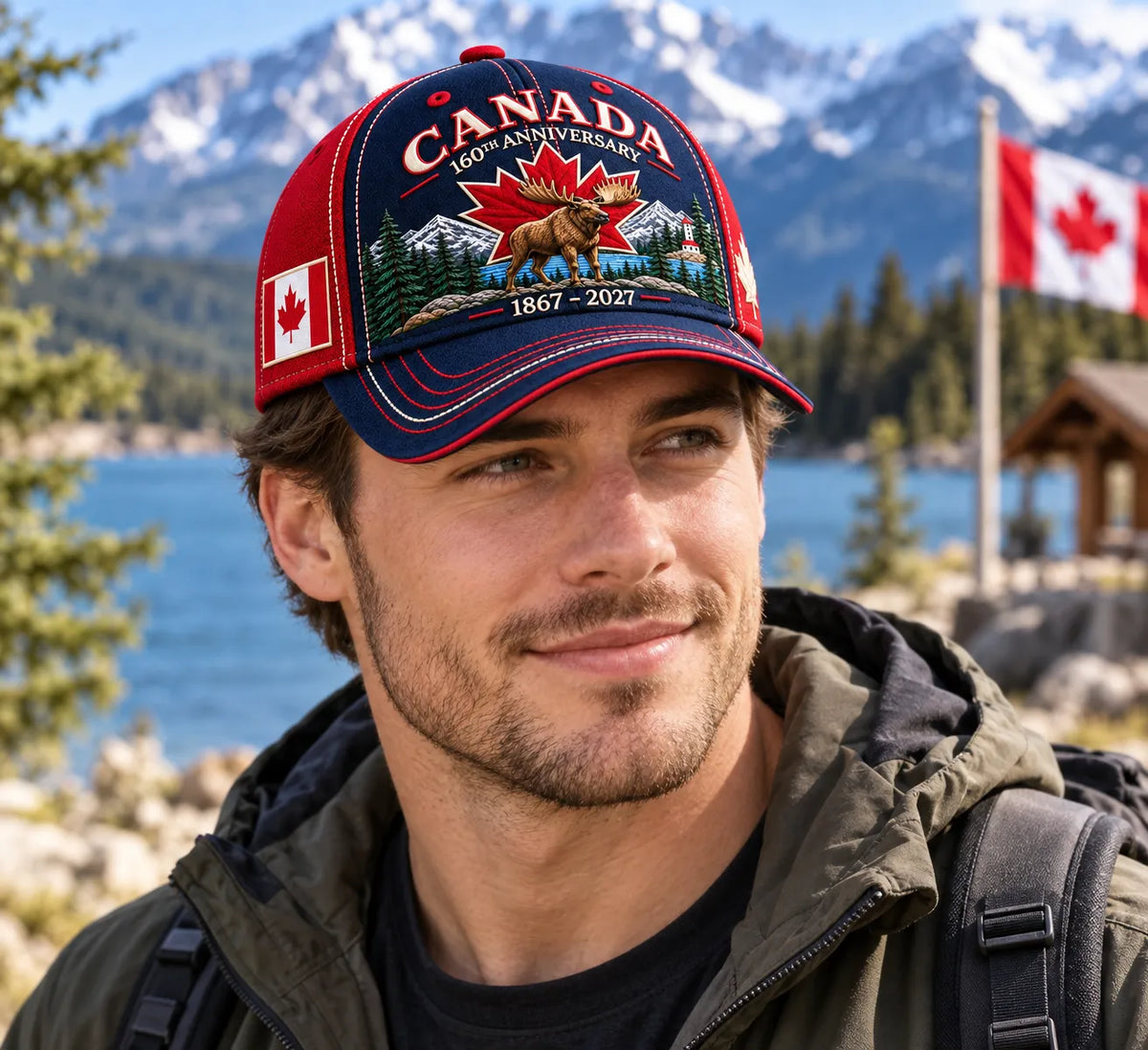 💝LAST DAY 70% OFF - 🍁🇨🇦 Canada 1867–2027 Legacy Cap – 160th Anniversary Embroidered Collector Edition