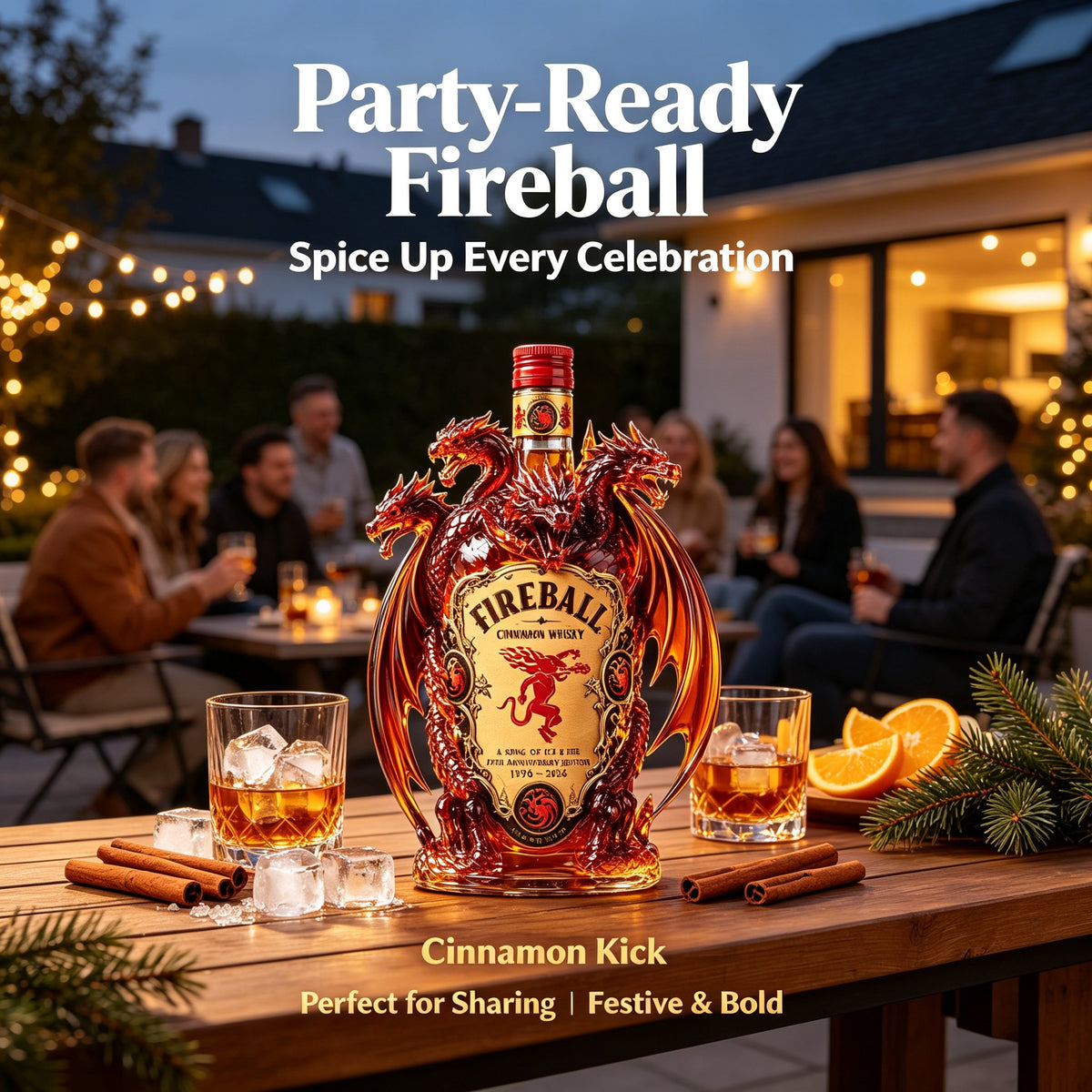🐉🔥 Legendary Dragon Bar Decanter – Sculpted Collector Bottle for Home Bar & Gifting