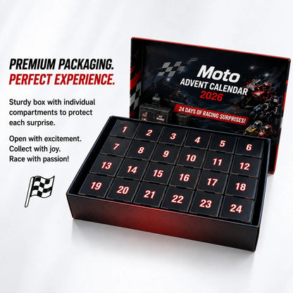 🏍️2026 MOTO Racing Advent Calendar – 24 Days of Motorcycle Racing Surprises