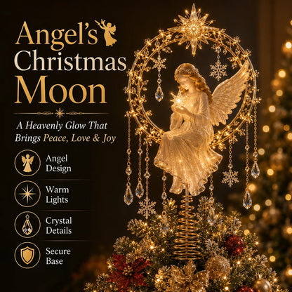 🎄✨ Glowing Christmas Tree Crown Collection – Angel, Cardinal & Winter Keepsake Designs