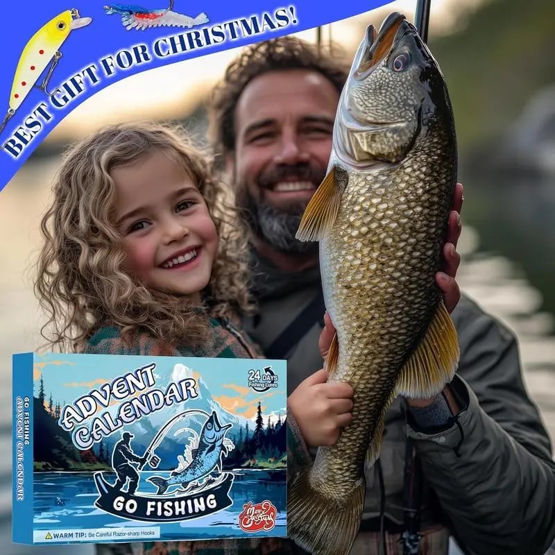 🎣🎄 2026 Angler’s Advent Calendar – 24 Days of Fishing Lure Surprises