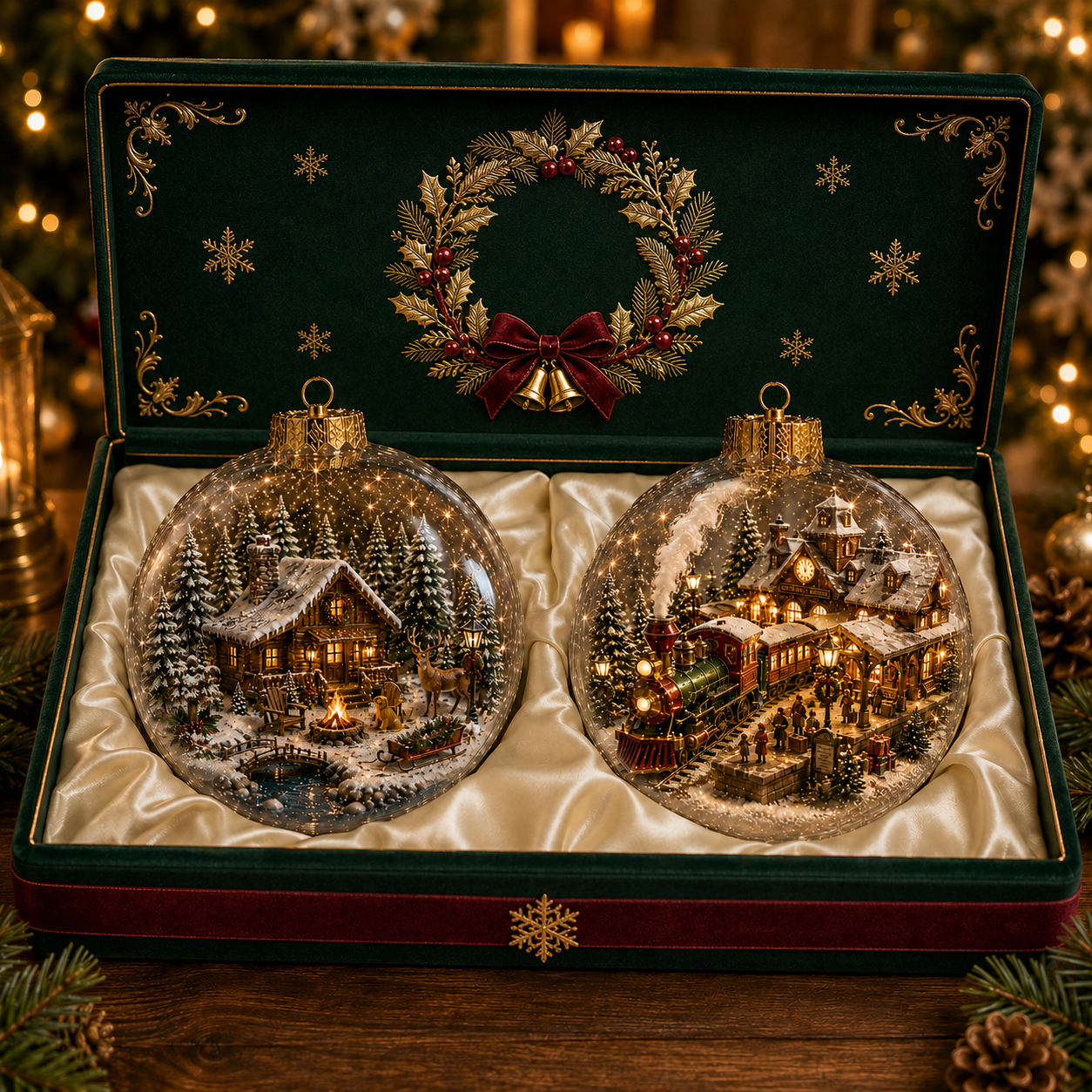 ⏰ Limited anniversary edition✨Christmas landscape decorations