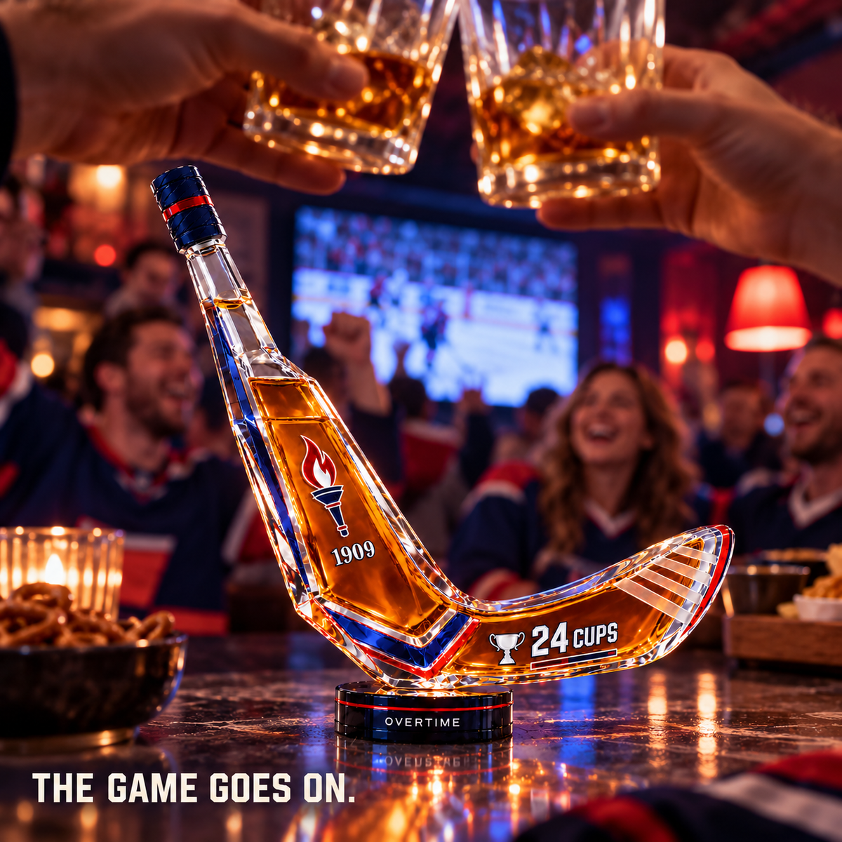 🏒Hockey Stick Whiskey Decanter — 2026–27 Limited Custom Edition