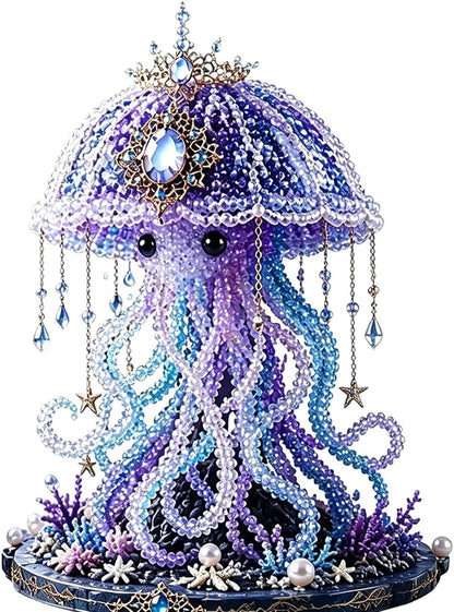 🪼✨ DIY Beaded Jellyfish Marine Life Kit – Create Your Own Ocean Masterpiece