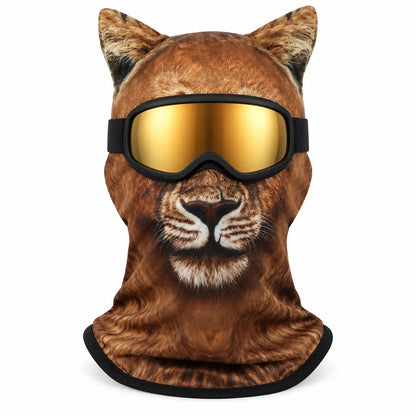 ⏳ 49% OFF –🦊 Funny Animal Face Ski Mask |The Funniest Winter Balaclava Everyone Will Ask About