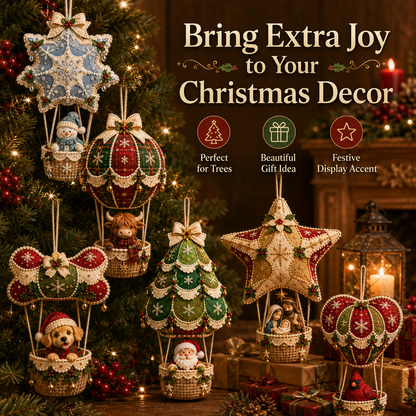 🔥LAST DAY 50% OFF - 🎈 Christmas Hot Air Balloon Hanging DIY Kit